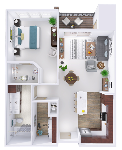 600 Uptown Boulevard 1-2 Beds Apartment, West Suburbs for Rent - Photo Gallery 20